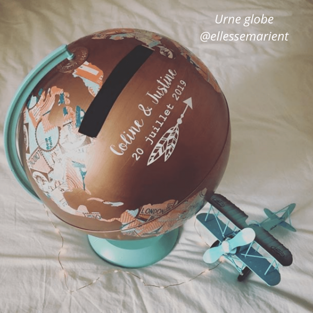 Urne globe @ellessemarient